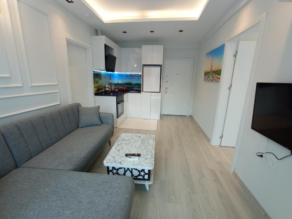 TV a/nebo společenská místnost v ubytování World Cities Residence