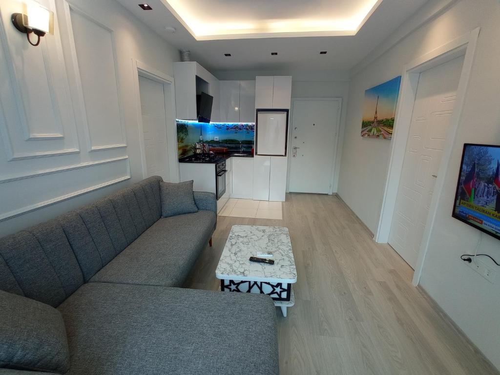 TV a/nebo společenská místnost v ubytování World Cities Residence