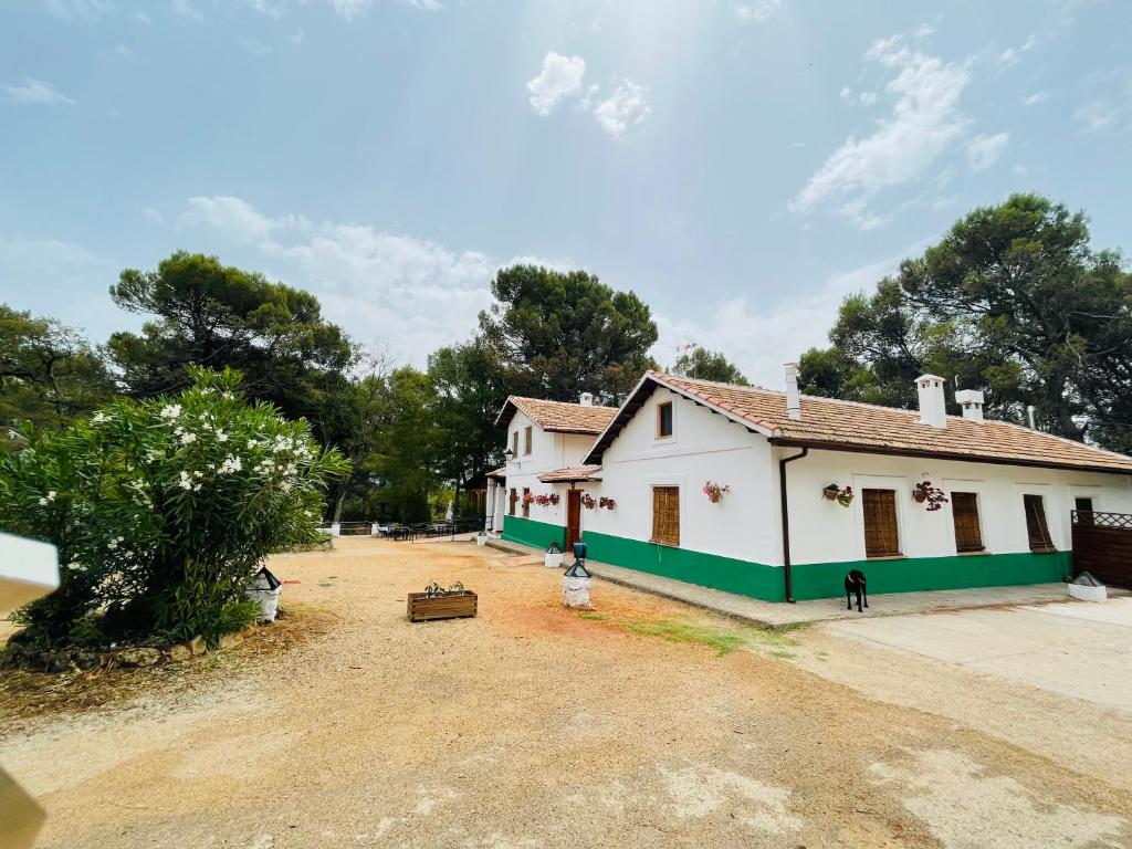 Budova, kde se hostel nachází