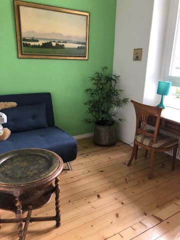 Posezení v ubytování La Maison des Copains