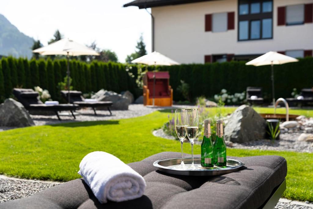 Zahrada ubytování Hotel Garni Bergidyll - adults only