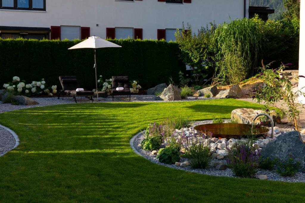Zahrada ubytování Hotel Garni Bergidyll - adults only