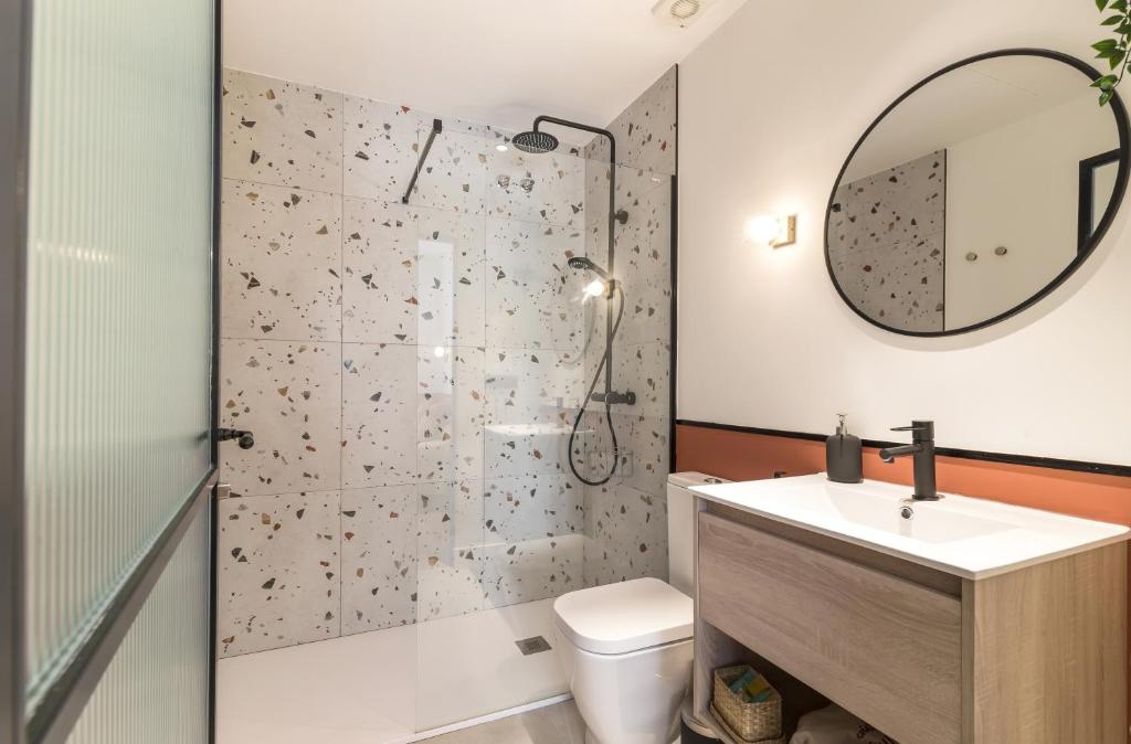 A bathroom at Cálamo Guesthouse