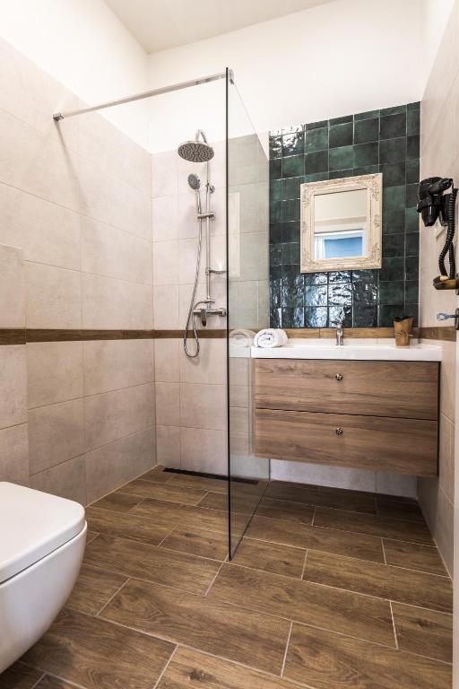 Kúpeľňa v ubytovaní Sweet Dream Apartman