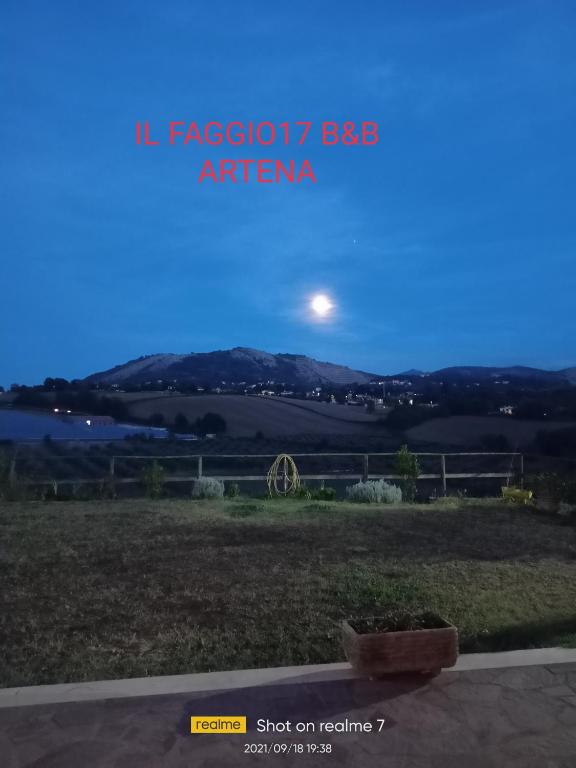 Paesaggio naturale nelle vicinanze del bed & breakfast