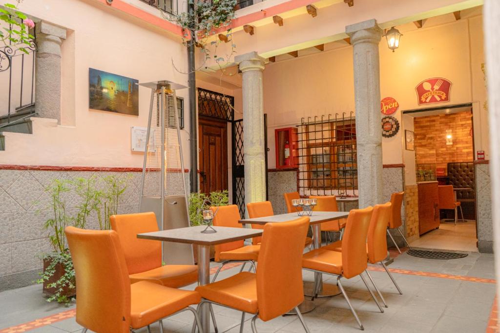 Posezení v ubytování Rincón Familiar Hostel Boutique