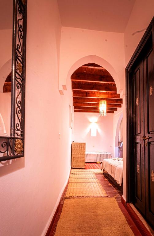 Postel nebo postele na pokoji v ubytování Riad ViewPoint