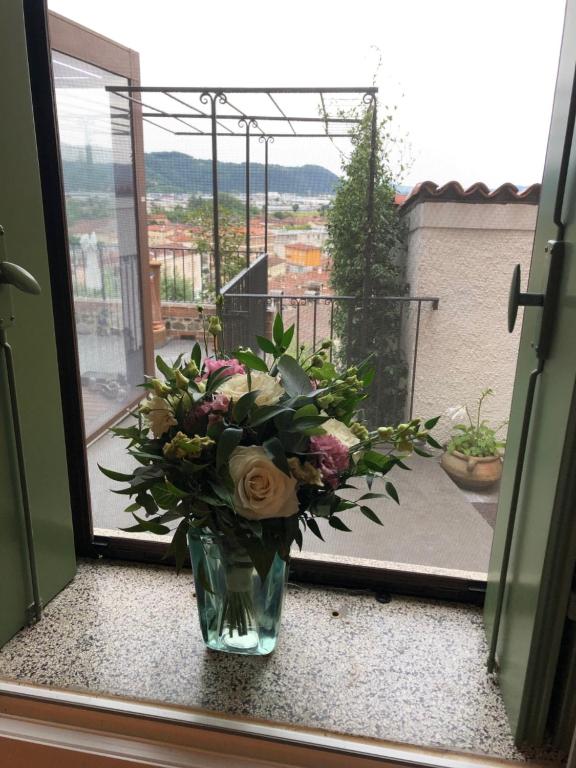 Balkón nebo terasa v ubytování B&B ALLE SCALETTE