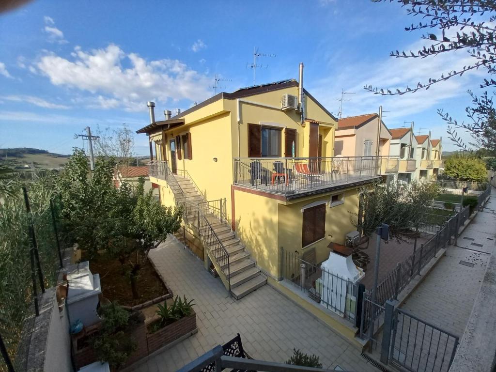The building in which the holiday home is located