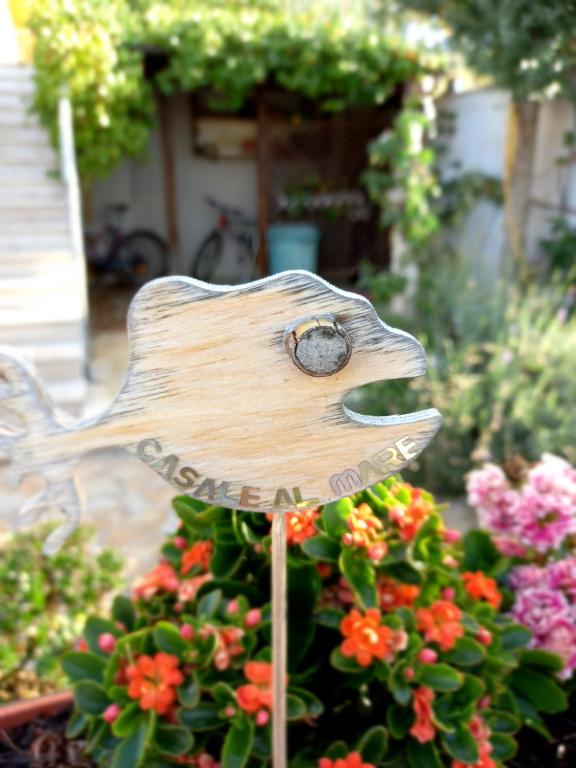 A garden outside Villetta con giardino e parcheggio coperto