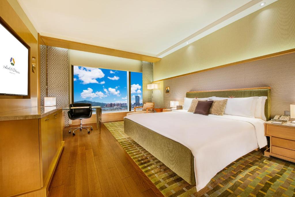 TV a/nebo společenská místnost v ubytování Hotel Okura Macau