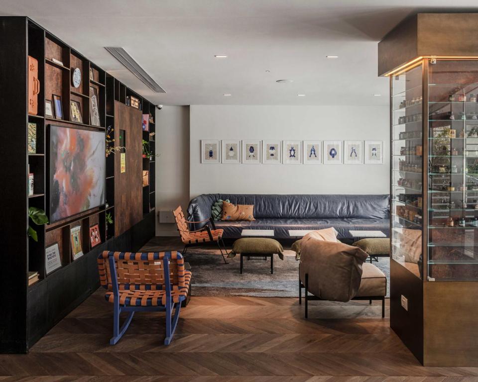 Posezení v ubytování Ink Hotel Tel Aviv