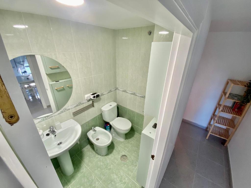 Koupelna v ubytování Apartamento La Caridad