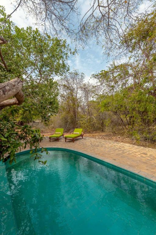 Bazén v ubytování Leopard Safaris Yala nebo v jeho okolí