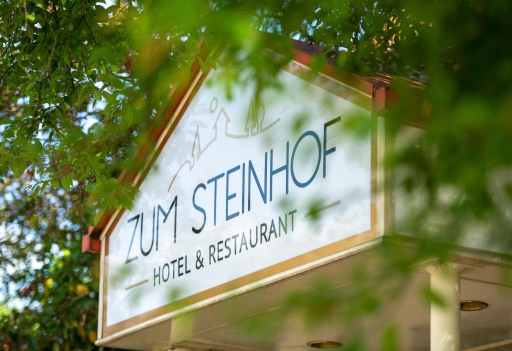 Certifikát, hodnocení, plakát nebo jiný dokument vystavený v ubytování Hotel Zum Steinhof