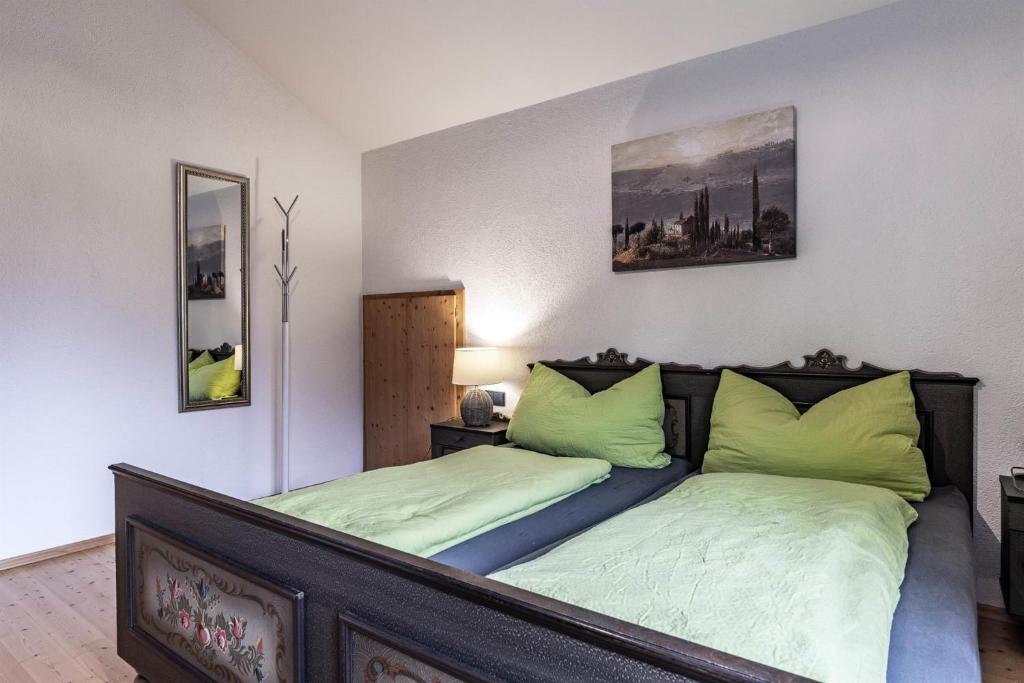 Postel nebo postele na pokoji v ubytování Haus Ruepp