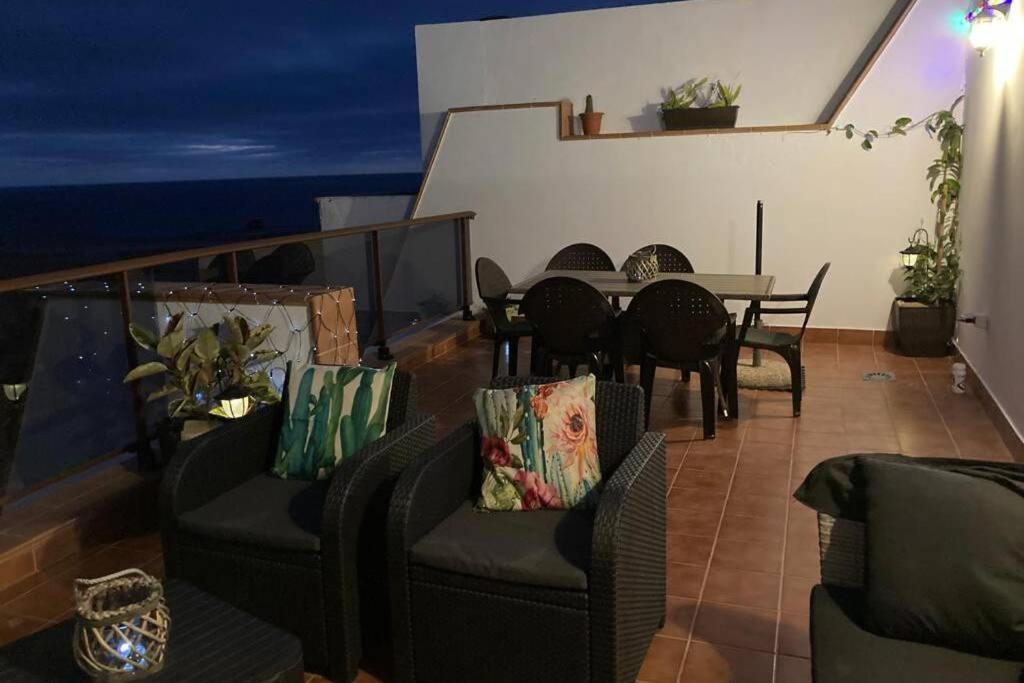 Posezení v ubytování Casa Las Olas
