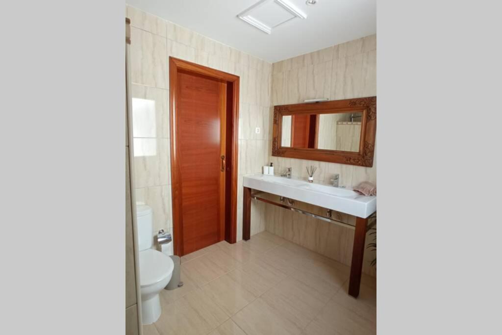 Koupelna v ubytování Casa Las Olas
