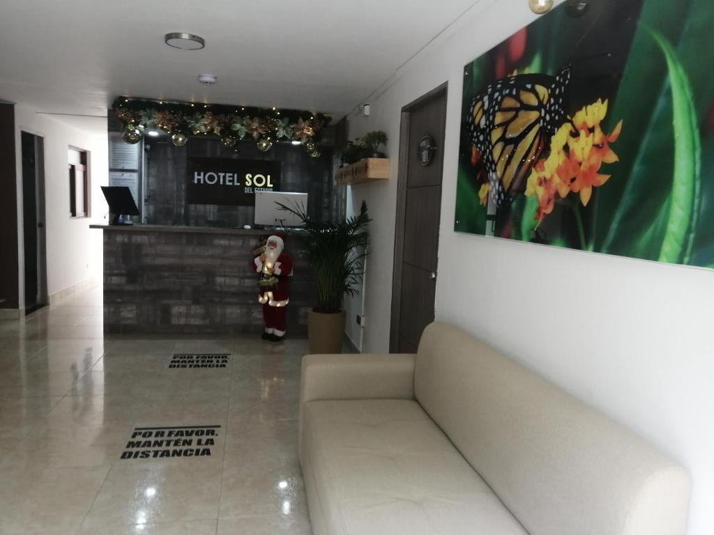 Posezení v ubytování Hotel Sol del Estadio