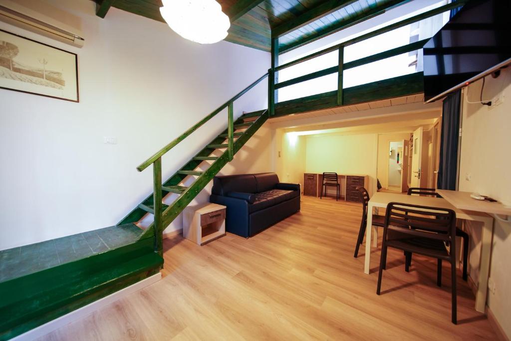 Posezení v ubytování Hotel Capo Di Stella