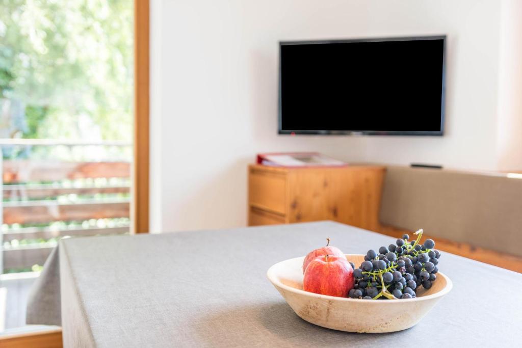 TV a/nebo společenská místnost v ubytování Thalerhof App Melisse