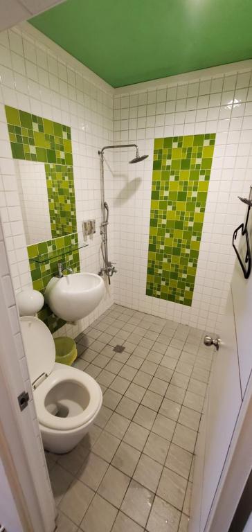 Koupelna v ubytování Nandu Inn