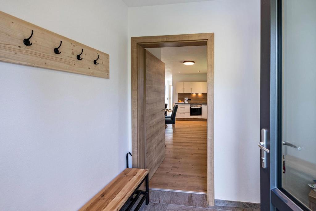 Kuchyňa alebo kuchynka v ubytovaní Ferienwohnung am Mühlbachl