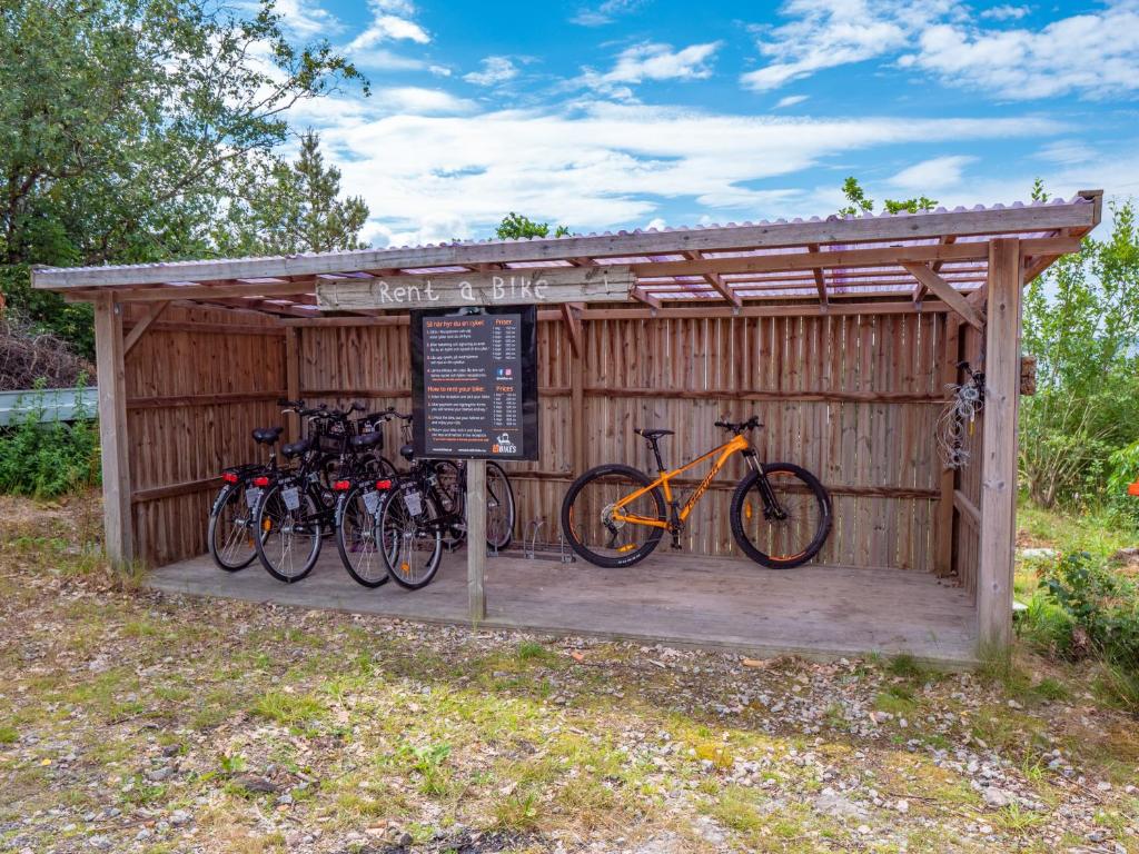 Jízda na kole v ubytování Surfviken Glamping and B&B nebo okolí