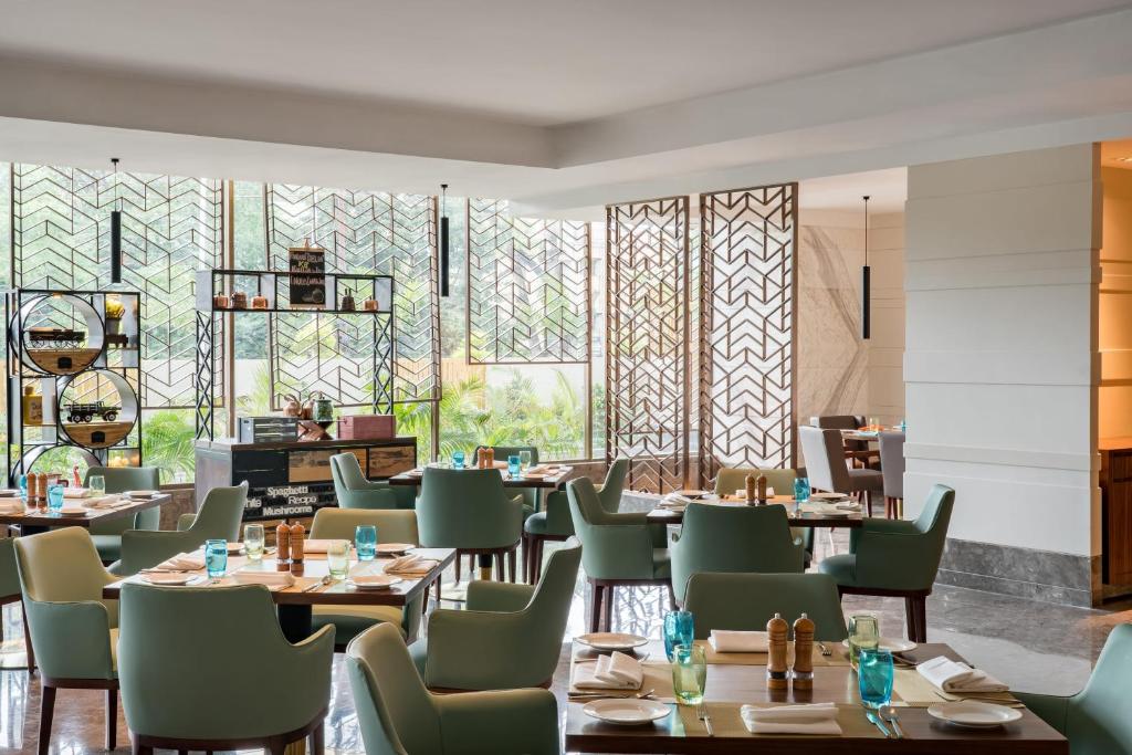 Posezení v ubytování Radisson Bhopal