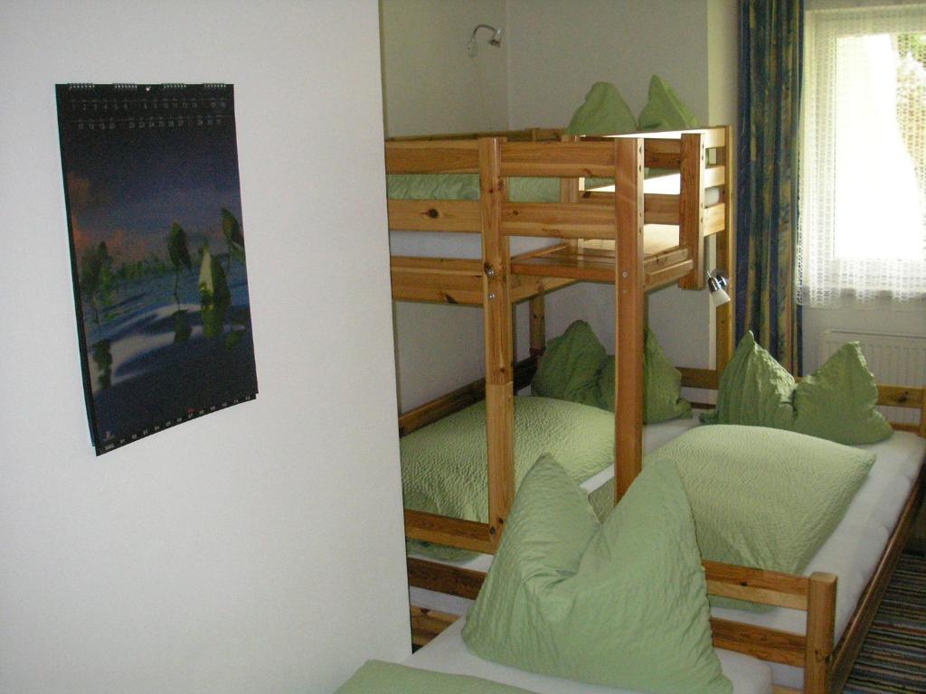 Posteľ alebo postele v izbe v ubytovaní Haus Daniel