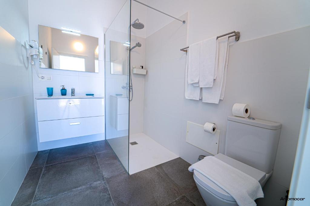 Kúpeľňa v ubytovaní Apartamentos Anjomacar A