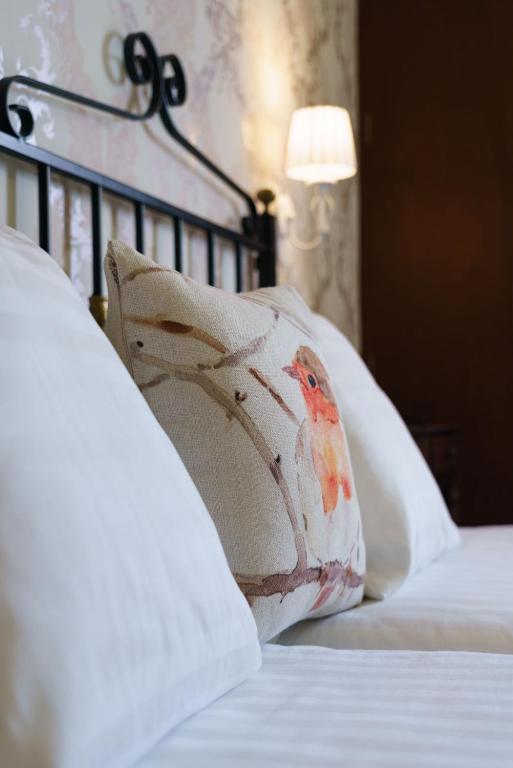 Postel nebo postele na pokoji v ubytování Lar da Mota Boutique Hotel