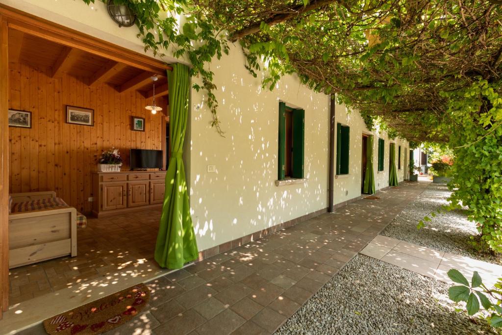 Zahrada ubytování Agriturismo L'Acero Rosso