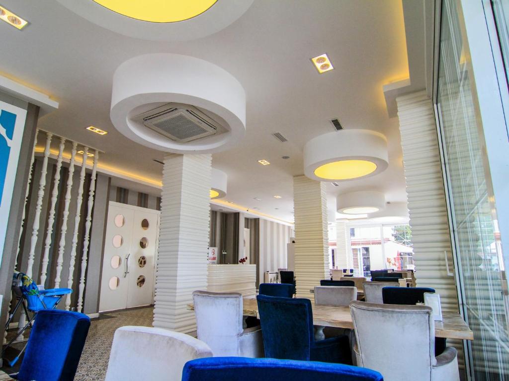 Posezení v ubytování Yildiz Apart Hotel