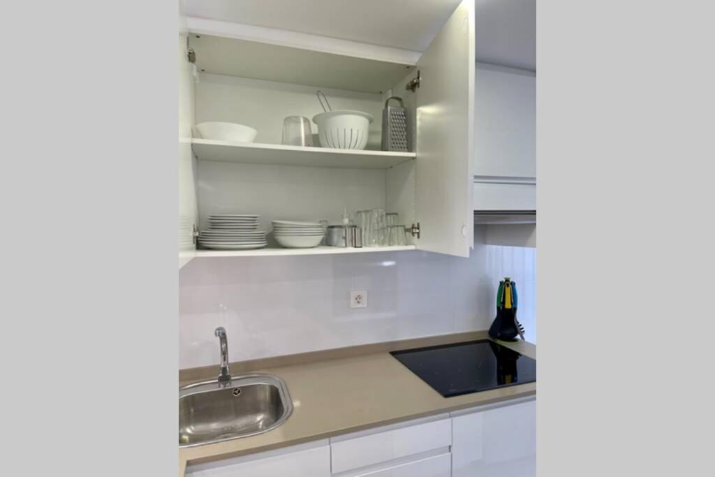 A kitchen or kitchenette at Holiday apartment