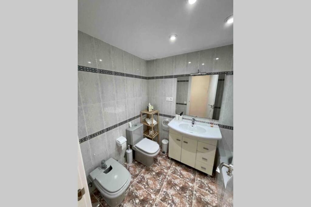 A bathroom at Holiday apartment