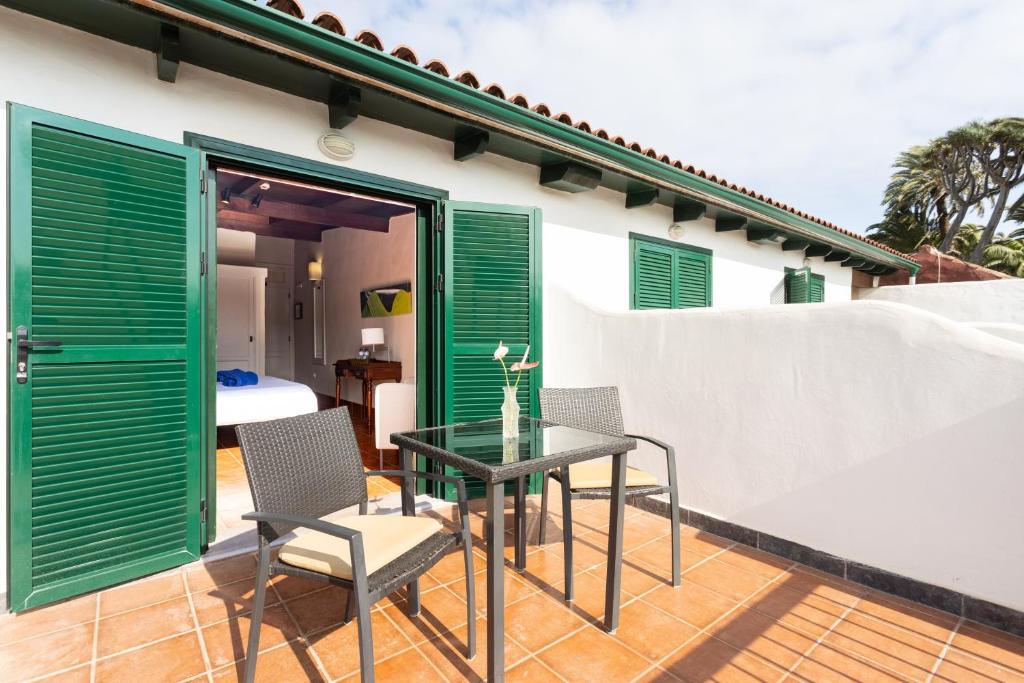 Uma varanda ou terraço em Hotel El Patio