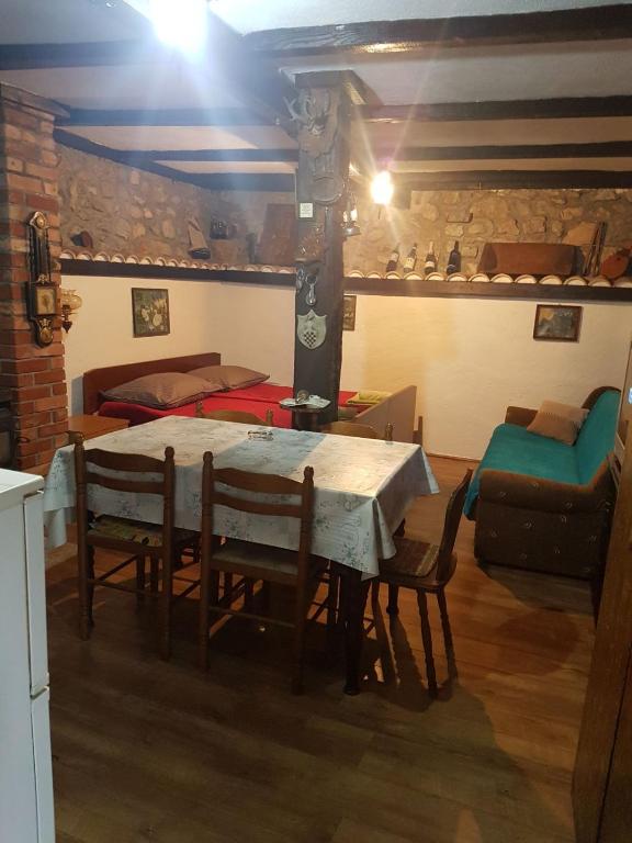 Posezení v ubytování Apartment Ema
