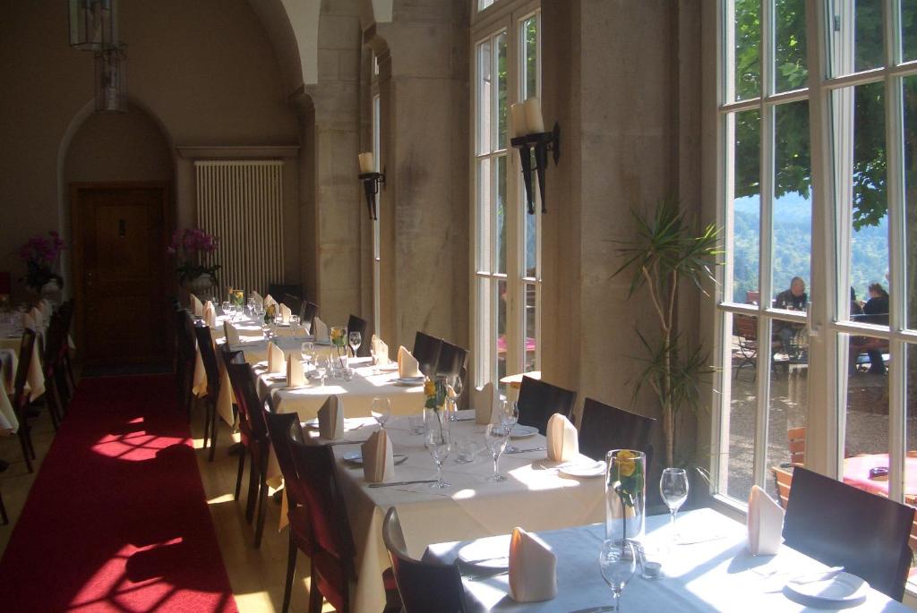Restaurace v ubytování Schloss Eberstein