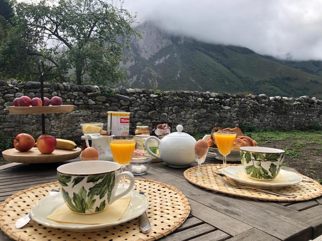 Nespecifikovaný výhled na hory nebo výhled na hory při pohledu z bed and breakfast