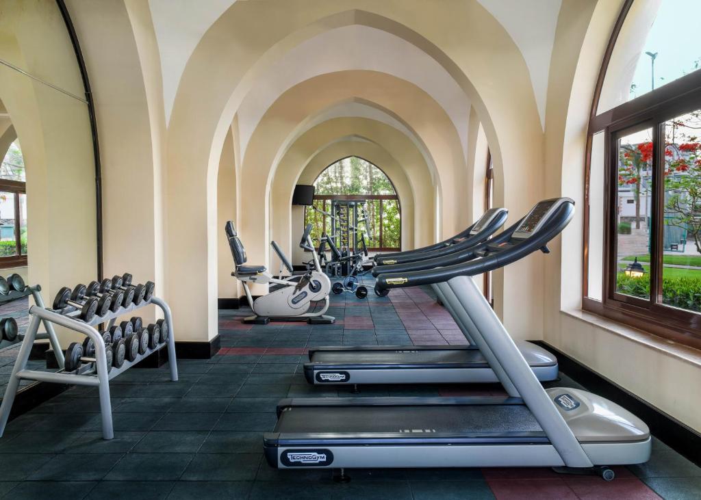 Fitness centrum a/nebo fitness zařízení v ubytování JAZ Belvedere