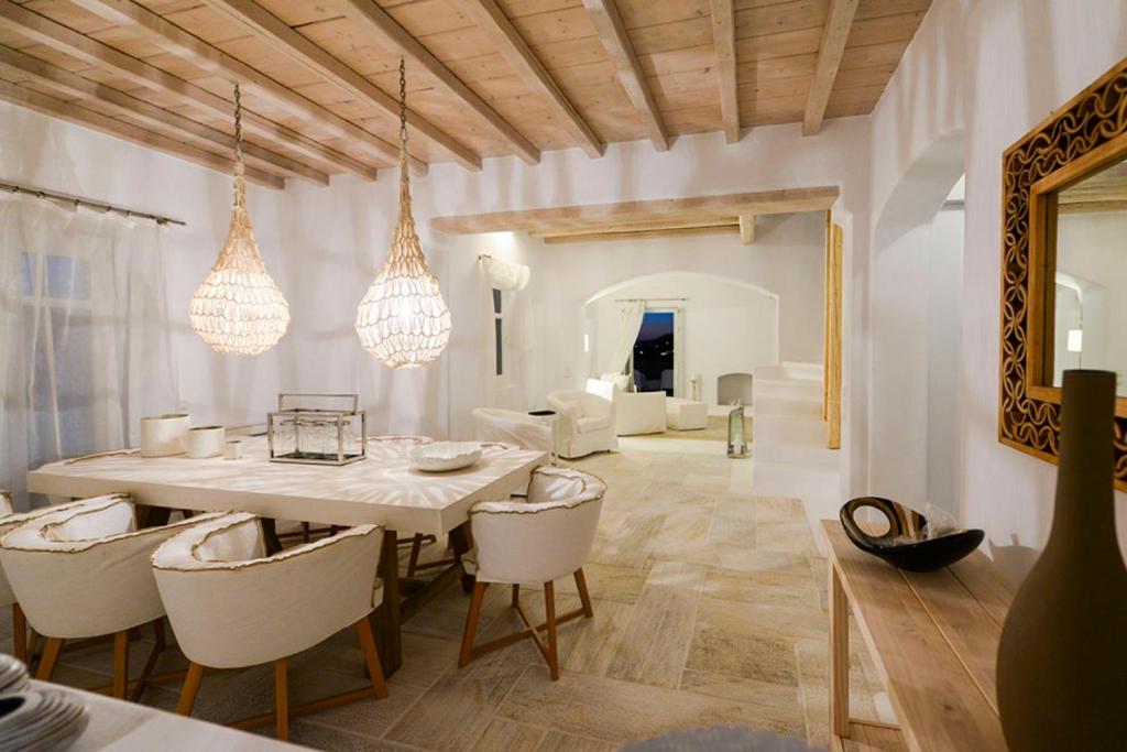 Posezení v ubytování Villa Crystal with Heated Pool by Diles Villas