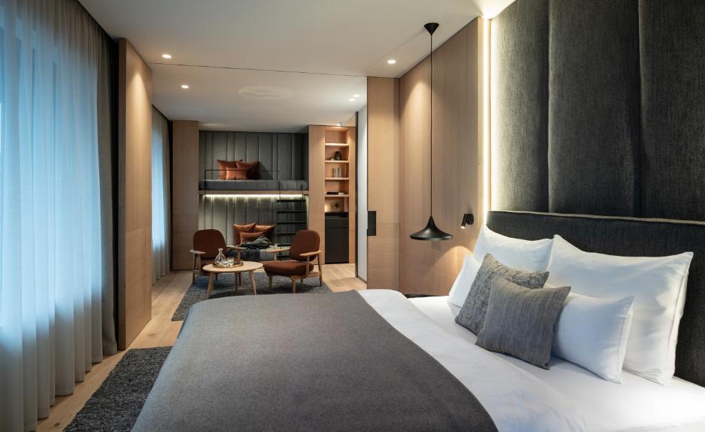 Posteľ alebo postele v izbe v ubytovaní Neuhaus Zillertal Resort