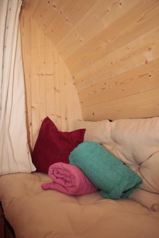 Postel nebo postele na pokoji v ubytování nuit étoilée