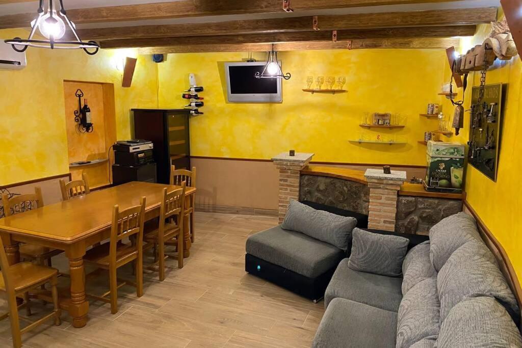 TV a/nebo společenská místnost v ubytování Casa Tijeras I