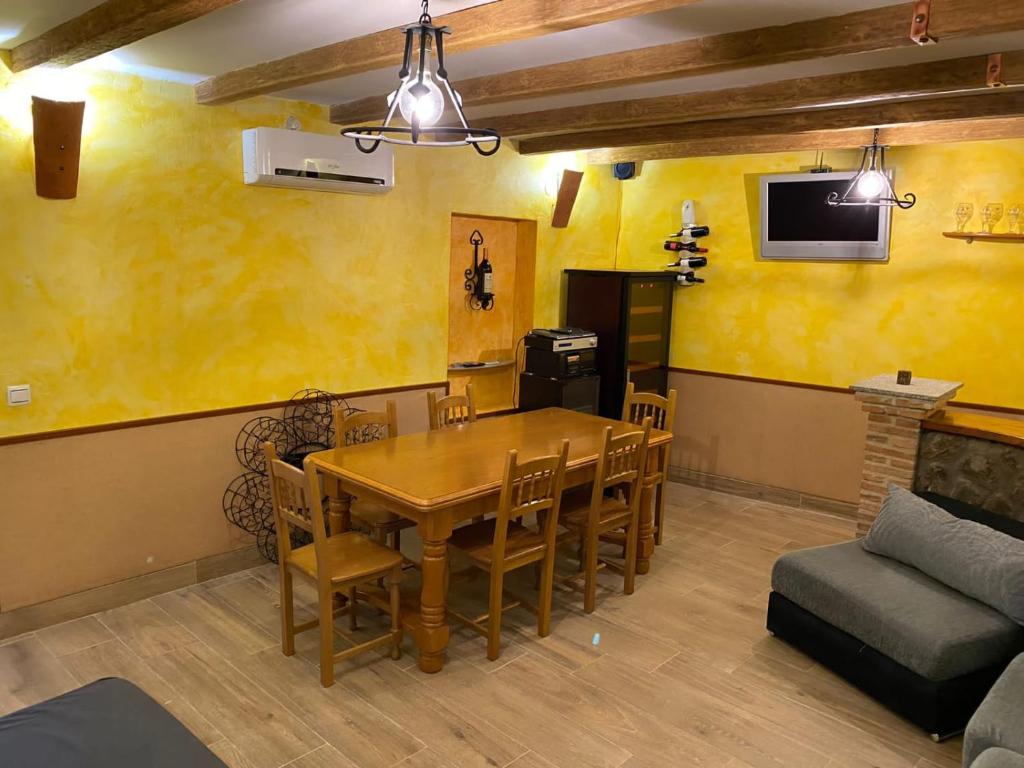 TV a/nebo společenská místnost v ubytování Casa Tijeras I