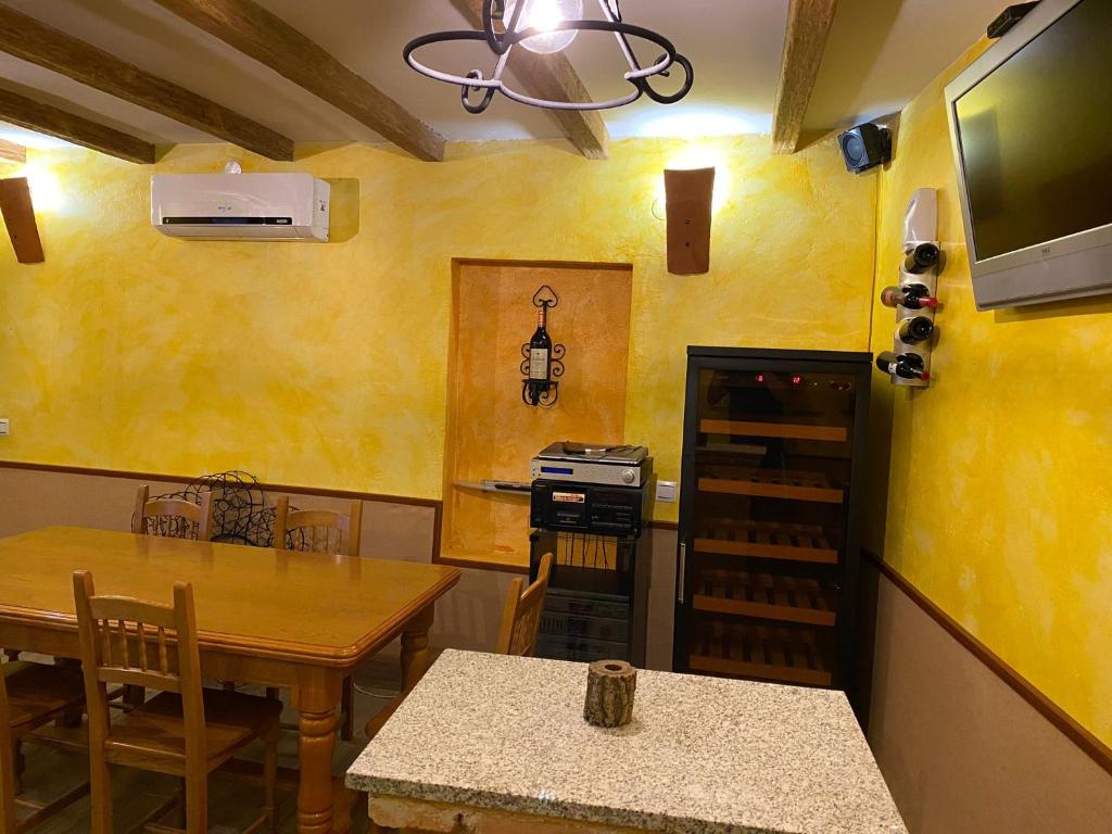 TV a/nebo společenská místnost v ubytování Casa Tijeras I