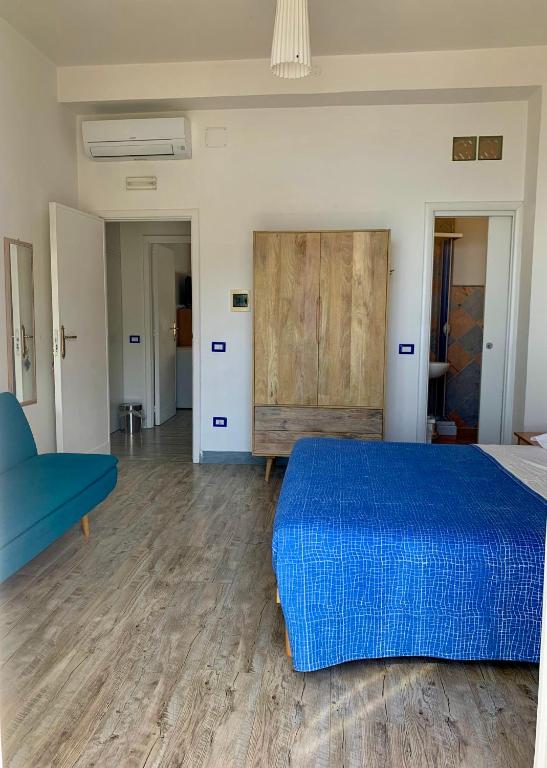 Postel nebo postele na pokoji v ubytování B&B Mare Blu