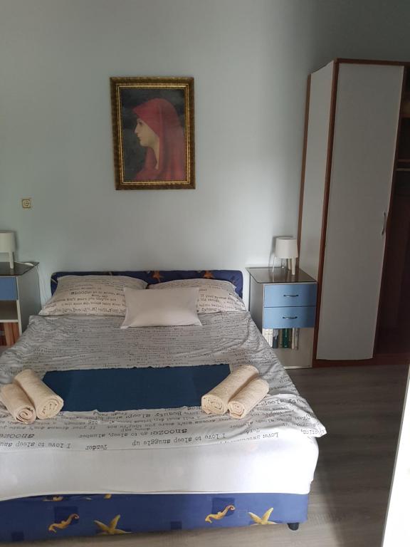 Кровать или кровати в номере Villa Tiha
