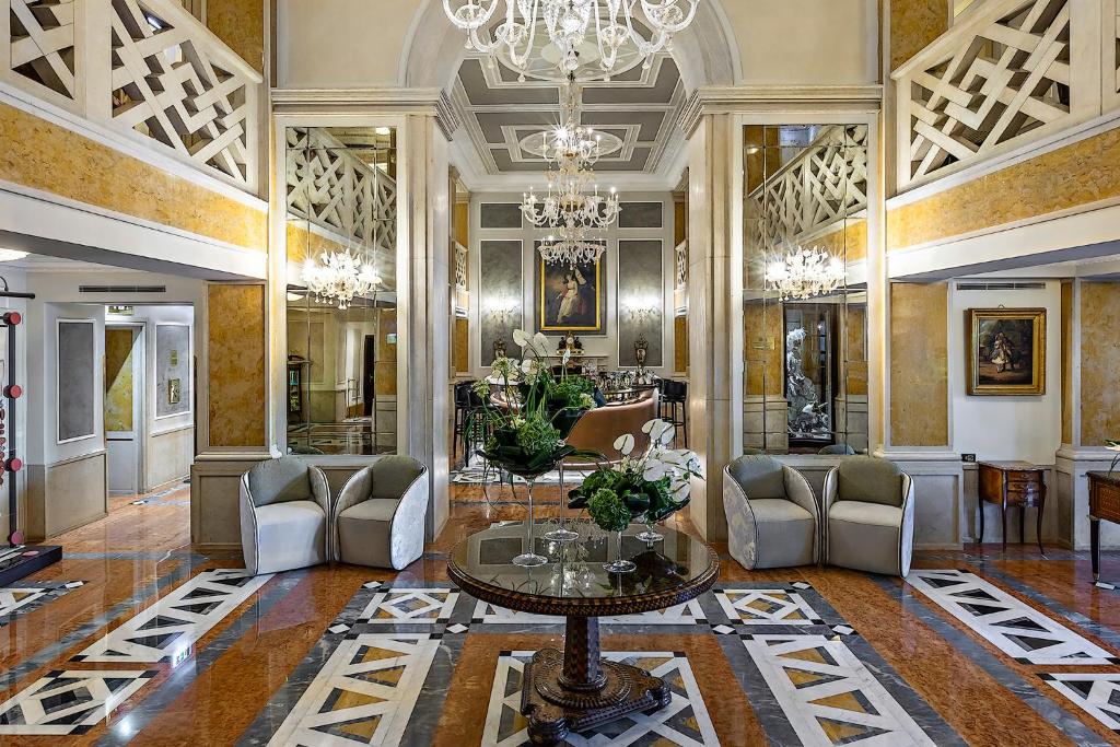 Posezení v ubytování Baglioni Hotel Luna - The Leading Hotels of the World